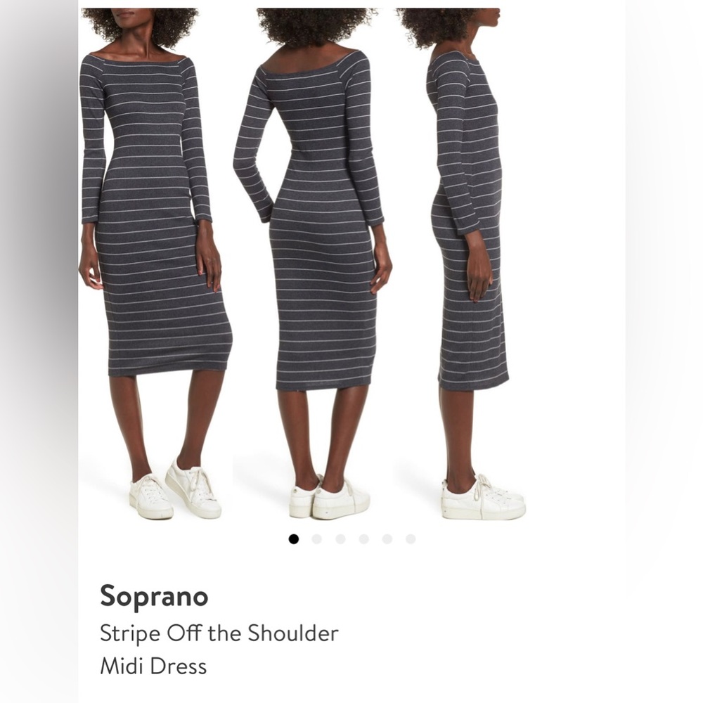 Soprano Off the Shoulder Dress